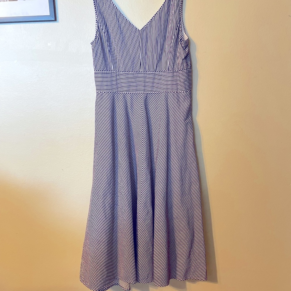 JONES NEW YORK STRIPED DRESS - Picture 8 of 15